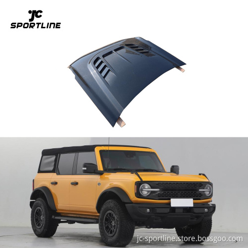 Carbon Fiber Car Engine Hood for Ford Bronco Sport 4-Door 2021-2022